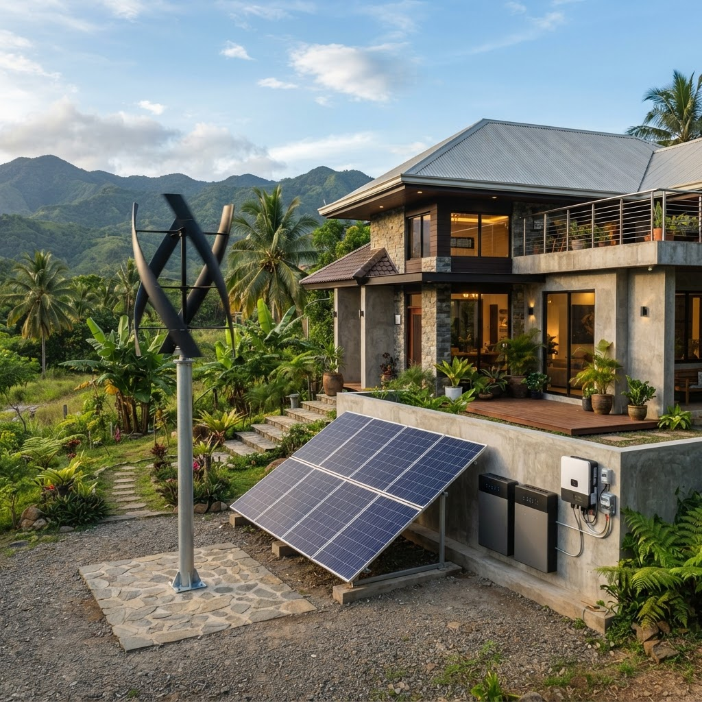 Wind & solar hybrid power product category